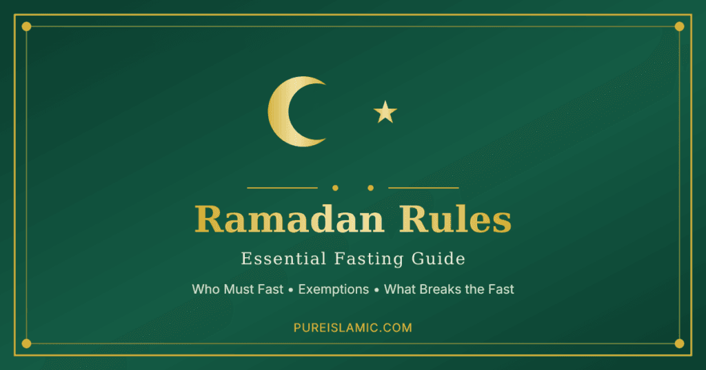 Ramadan Rules
