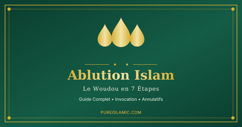 Ablution islam
